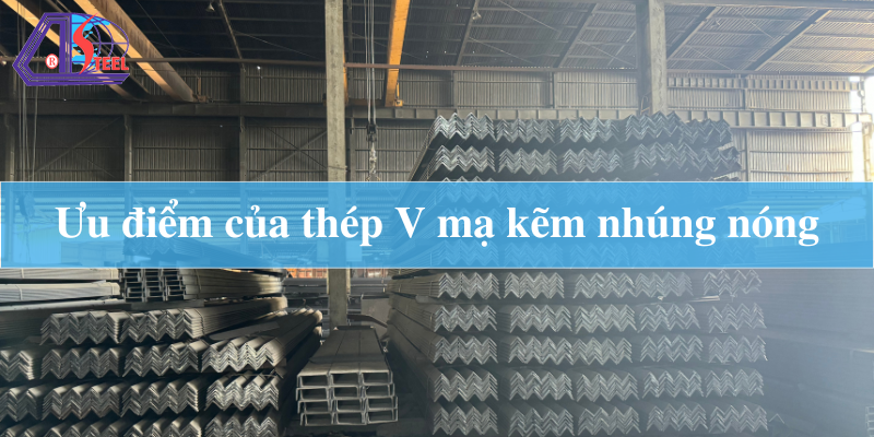 Thép V mạ kẽm nhúng nóng